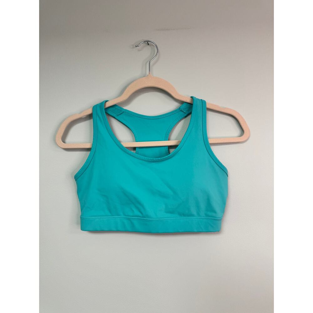 NWOT! Gottex Ultra Nylon Racerback Sport Bra - Medium - Teal
